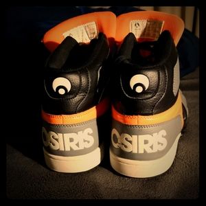 Orange Osiris Skater Hightops